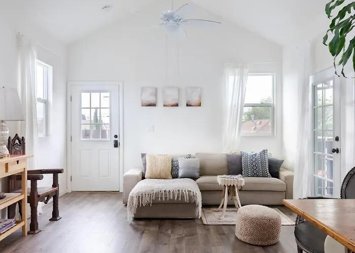 Take It Easy On The Porch In A Hollywood Hideaway