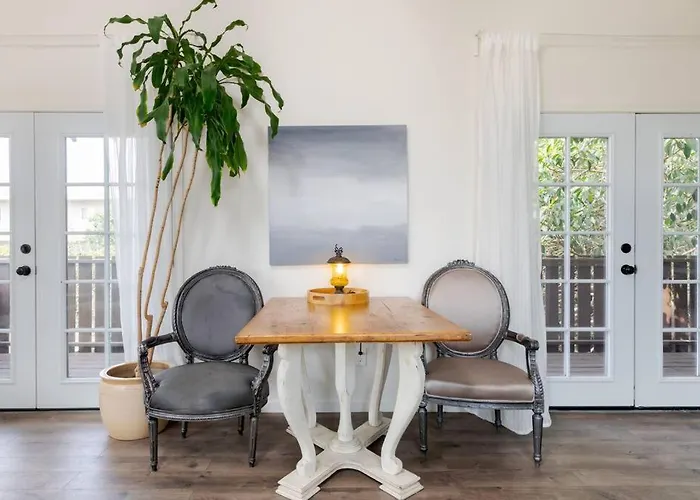 Take It Easy On The Porch In A Hollywood Hideaway